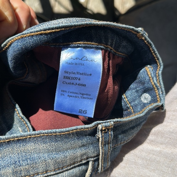 Kan Can Estillo distressed jeans size 26 - Picture 10 of 10